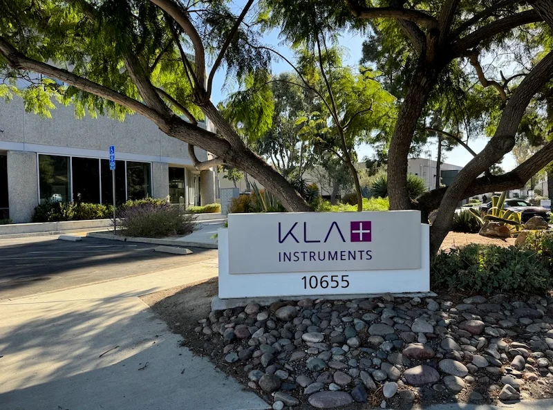 front of KLA Instruments building